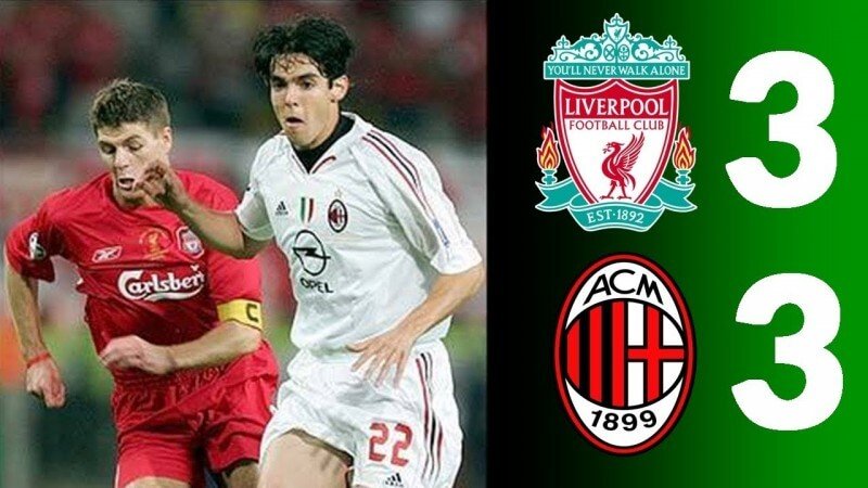 2005 UEFA Champions League Final Liverpool vs AC Milan Thumbnail